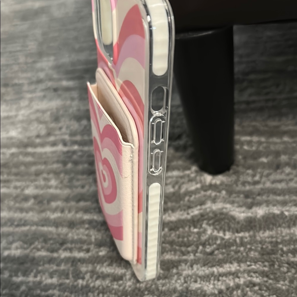 Pink Heart Pattern Phone Case - Picture 8 of 8